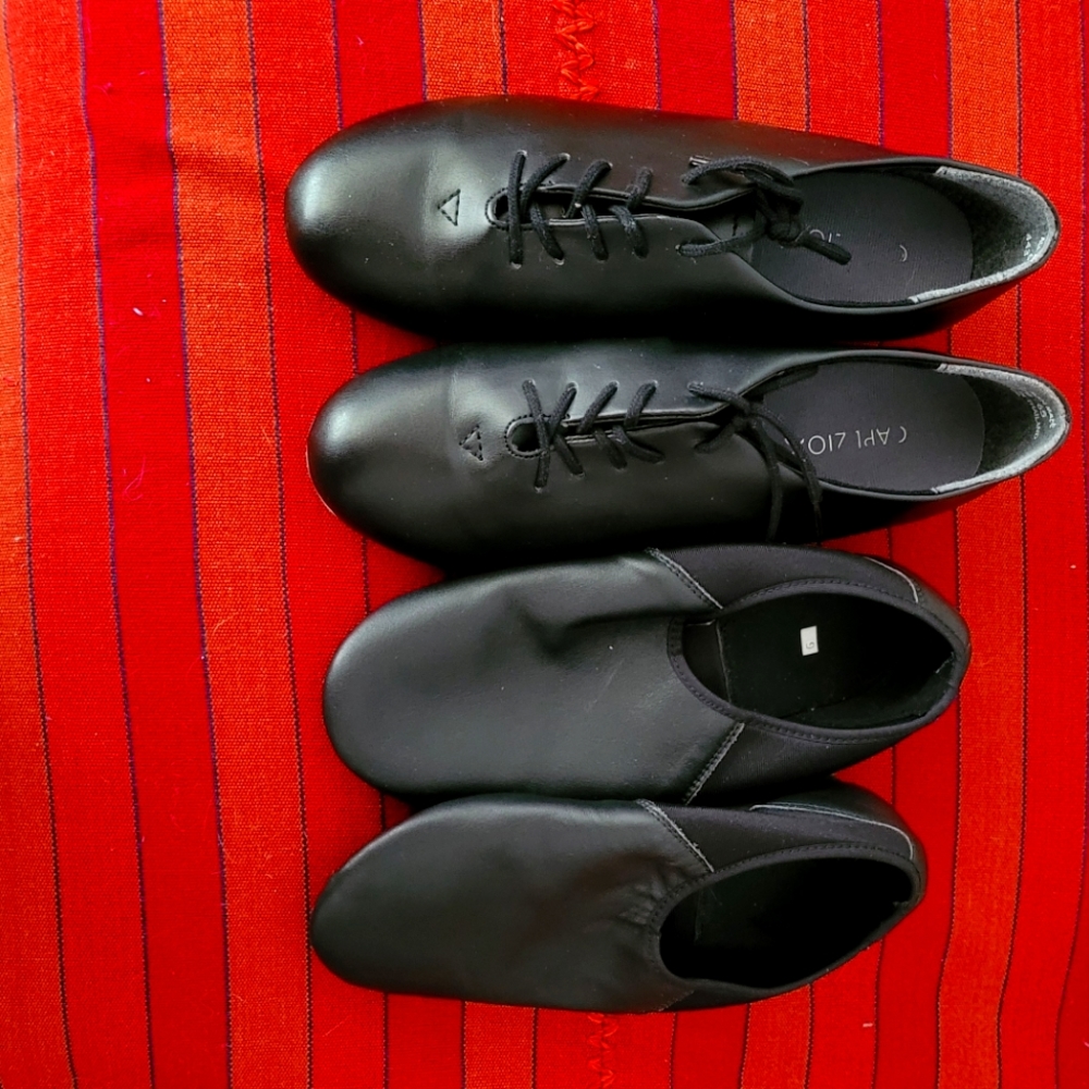 Size 6.5 tap and jazz shoes